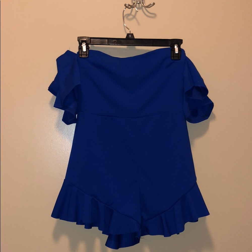 Blue Romper